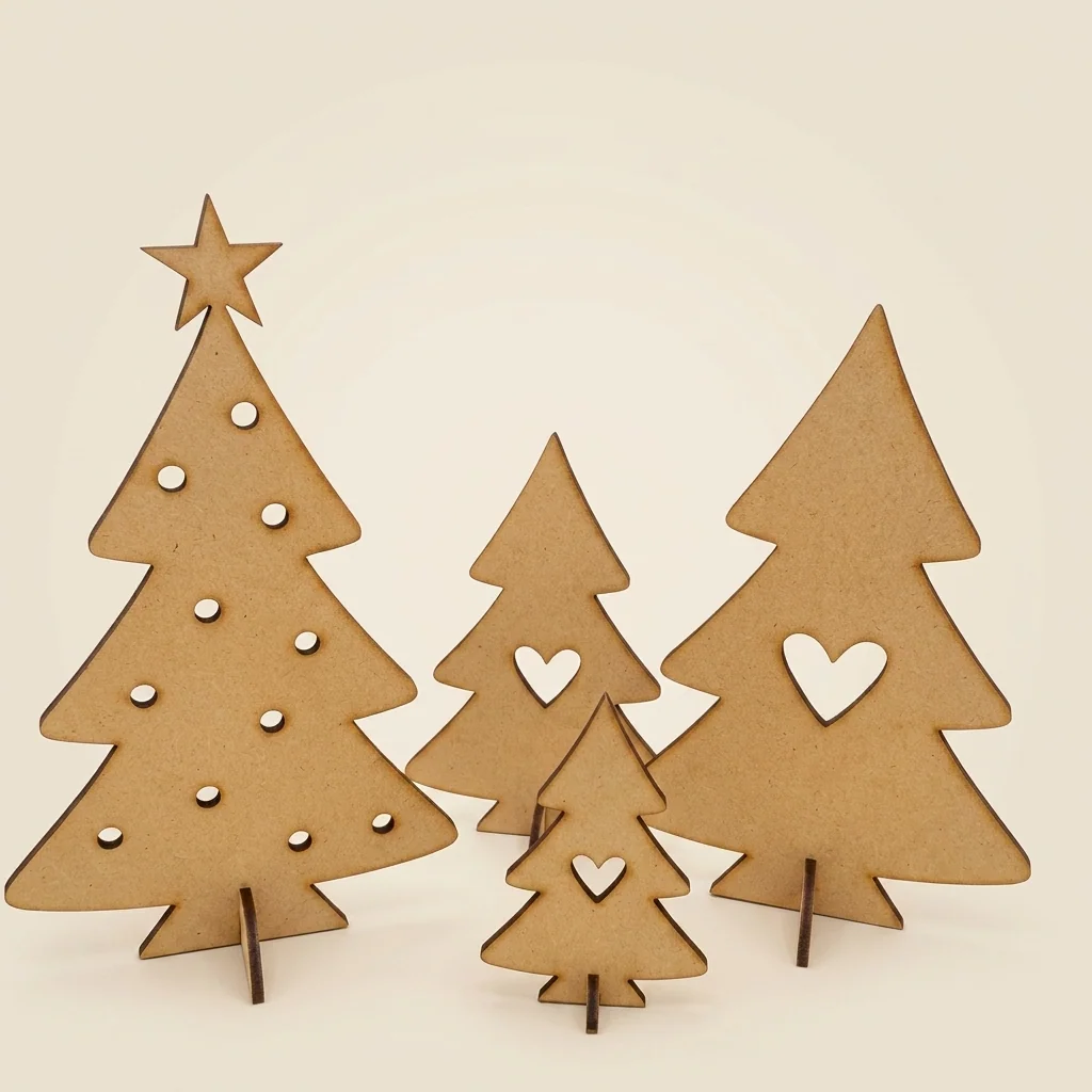 Set de árboles de Navidad de mesa (varios tamaños)